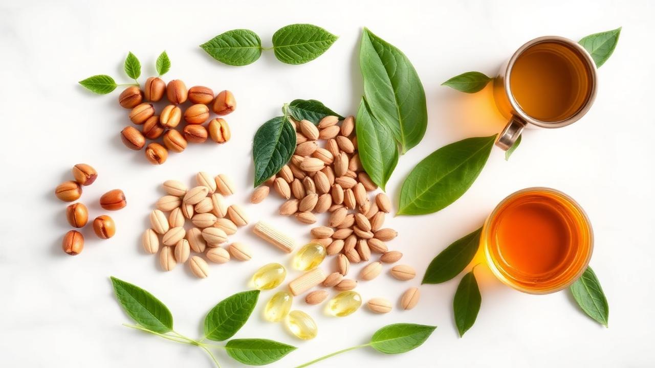 Natural herbal ingredients in Prosta Surge X — saw palmetto, pumpkin seeds, nettle root and green tea